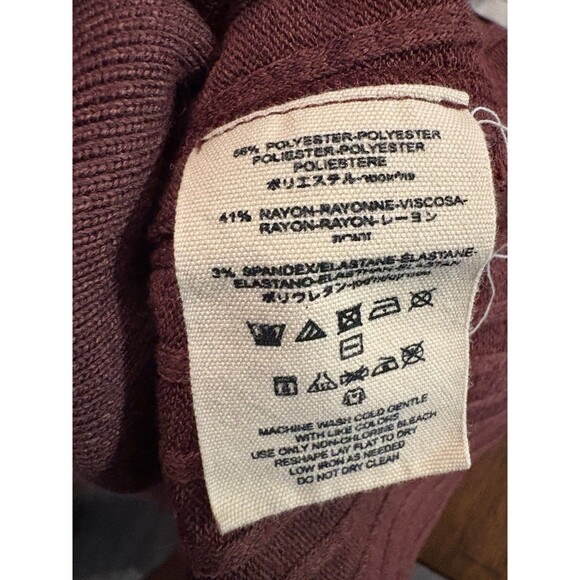 Free People Heart Strings Vneck Collared Womens Knit Short Sleeve Size Medium - Picture 5 of 7